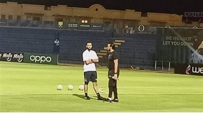 جلسة بين طبيب الزمالك ومروان حمدي قبل لقاء الجونة 