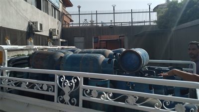 ضبط 22 أسطوانة بوتاجاز وكمية من البن مجهول المصدر بحملة تموينية بالخانكة 