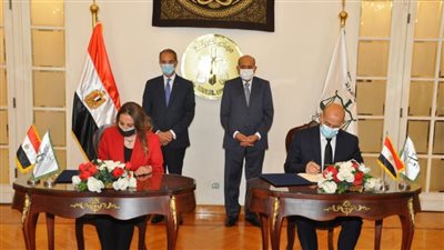 وزارة الاتصالات توقع بروتوكول تعاون لتنفيذ مشروع ميكنة أعمال مجلس الدولة (صور)