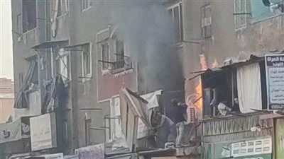 السيطرة على حريق في شقة سكنية بالسلام 