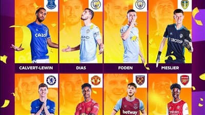 8 مرشحين لجائزة أفضل لاعب شاب فى البريميرليج