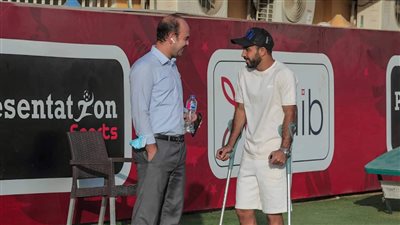 طبيب الأهلي: حالة قفشة مُطمئنة ويتحسن تدريجيًا