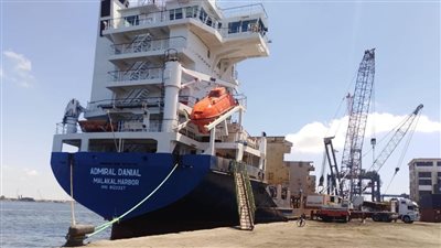 اقتصادية قناة السويس: تفريغ 2953 طن حديد بميناء غرب بورسعيد
