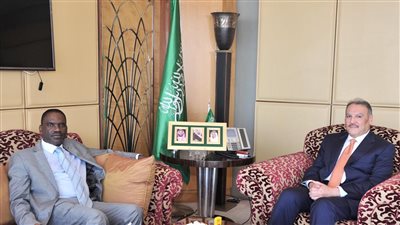 السفير السعودي يستقبل نظيره الناميبي لبحث القضايا المشتركة بين البلدين