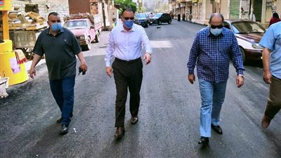 محافظ الشرقية: 14.4 مليون جنيه لرصف شارع الشهيد الطيار بالزقازيق (صور)