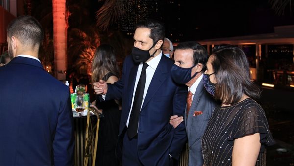 علاء مبارك يحضر حفل