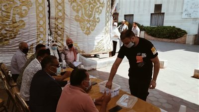 إجراء قرعة علنية لتسكين الوحدات التجارية بسوق النيل الحضاري برأس البر