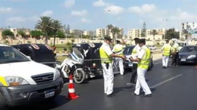 القبض على سائق أتوبيس يسير عكس الاتجاه بالغردقة