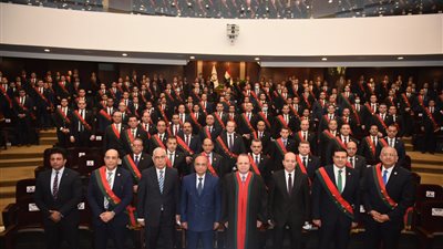 وزير العدل والنائب العام يشهدان أداء اليمين القانونية لمعاوني النيابة العامة دفعة 2017  