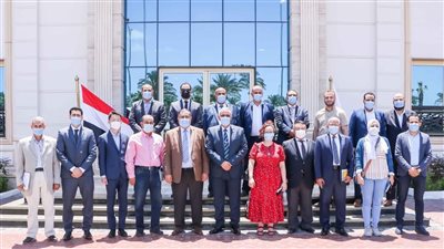 ميناء دمياط يستقبل وفدًا من الوكالة اليابانية للتعاون الدولي