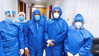 مستشفى سوهاج الجامعي ينقذ قلب سيدة أربعينية مصابة بفيروس كورونا