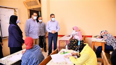 تباين ردود أفعال الطلاب حول امتحان الهندسة للشهادة الإعدادية بالغربية