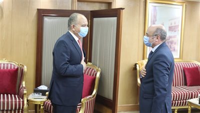 وزير العدل يستقبل سفير الأردن بالقاهرة لبحث التعاون القانوني والقضائي بين الدولتين (صور)