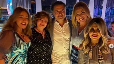 إلهام شاهين تحتفل بعيد ميلاد راغب علامة: 