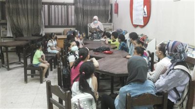 ورش أشغال فنية ومسابقات بقصر أحمد بهاء الدين للطفل 