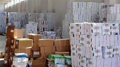 ضبط 100 ألف مطبوع تجاري بدون تفويض داخل مطبعة بالقاهرة