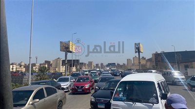 تكدسات مرورية على محور 26 يوليو وطريق الدائري