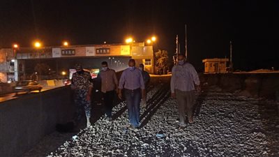 محافظ القليوبية يتابع أعمال رصف شوارع  قليوب ومزلقان سنديون 