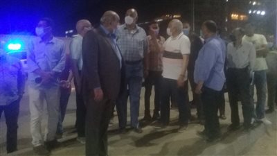 محافظ الجيزة يتفقد أعمال التطوير الجارية بمنطقة ترعة الزمر بالعمرانية