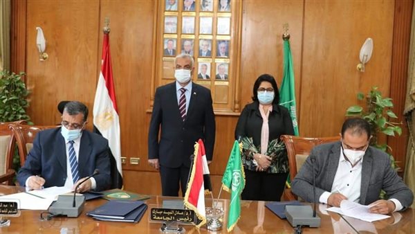 قيادات جامعة المنوفية