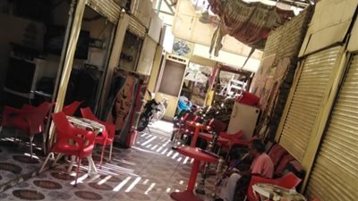 مصادرة 9 شيش بمقهى خلف السوق السياحي بالأقصر