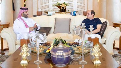 لقاء الأشقاء.. متحدث الرئاسة ينشر صورة السيسي وبن سلمان في شرم الشيخ
