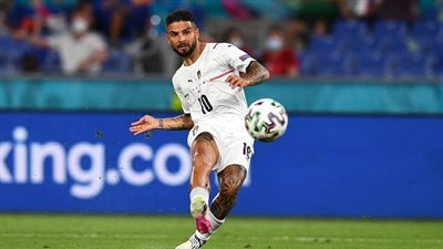 إنسيني يحقق رقمًا مميزًا مع منتخب إيطاليا