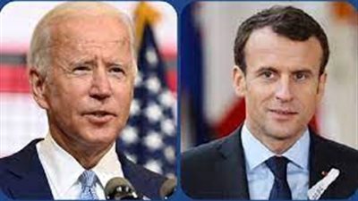 الرئيس الأمريكي يبحث مع نظيره الفرنسي تعزيز التعاون المشترك