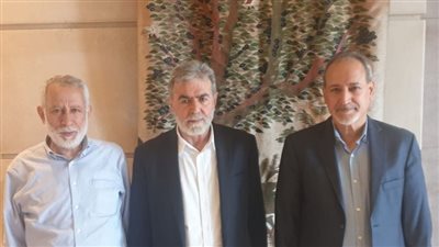 وفد من حركة الجهاد الإسلامي الفلسطينية يلتقي رئيس المخابرات العامة