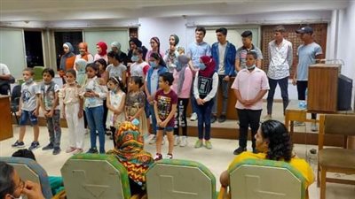 كورال الطفل يبدع بقصر ثقافة الفيوم
