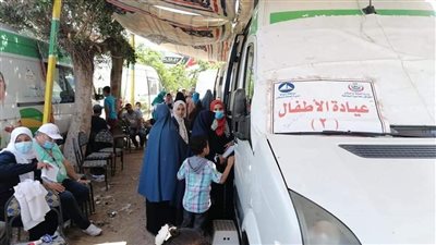 توقيع الكشف الطبي بالمجان على 1849 مواطنا بقرية الأربعين بدمياط