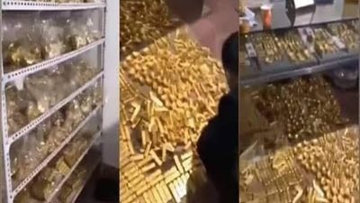 العثور على2907 قطعة ذهب أصفر وأبيض وماس.. و800 قطعة إكسسوار بشقة الزمالك