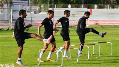 تدريبات تأهيلية للاعبي الزمالك لرفع معدل اللياقة البدنية 