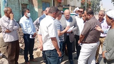 نائب محافظ الجيزة يشدد على رفع مستوى النظافة والإشغالات بنطاق المدن والقرى