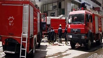 السيطرة على حريق اندلع في أحد المخابز بسوهاج