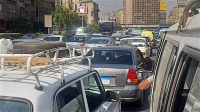 تعرف على الحالة المرورية بميادين ومحاور القاهرة والجيزة اليوم (صور)