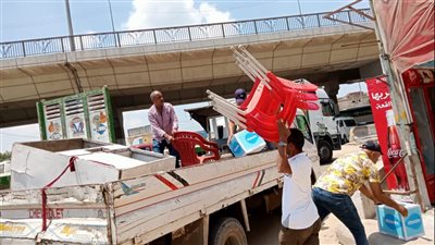 رفع 650 إشغال طريق وإزالة 3 تعديات على الأراضي الزراعية بالبحيرة