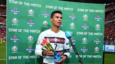 كريستيانو رونالدو أفضل لاعب في مباراة البرتغال والمجر