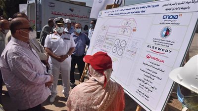 محافظ أسيوط يفتتح أعمال إحلال وتجديد محطة معالجة صرف صحي عرب المدابغ