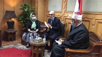وكيل الأزهر يستقبل ممثل المجلس الأعلى لحقوق الإنسان بأوزبكستان