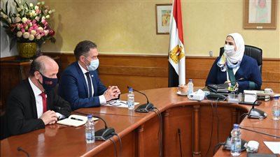 وزيرة التضامن تستقبل نائب المديرة التنفيذية بصندوق الأمم المتحدة للسكان