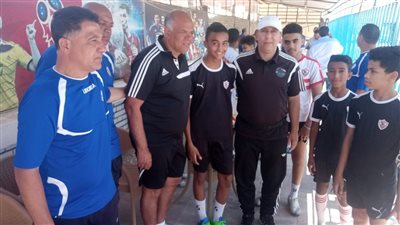 بحضور هشام يكن.. استمرار اختبارات نادي الزمالك بسفاجا ونجع حمادي (صور)