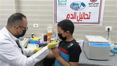  الكشف على 1275 مواطنا بالقافلة الطبية المُنفذة بقرية الكحيل بدمياط