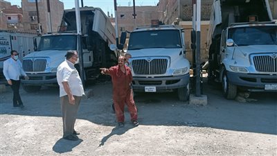 السكرتير المساعد بأسيوط يتابع الحملة الميكانيكية والإنقاذ السريع