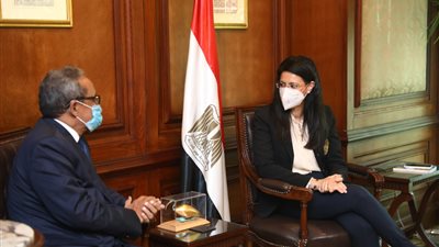 وزيرة التعاون الدولي تلتقي الأمين العام الجديد لمجلس الوحدة الاقتصادية العربية