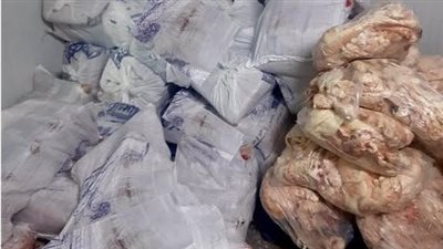 التحفظ على 8.3 طن أغذية فاسدة في مصنع بالشرقية (صور)