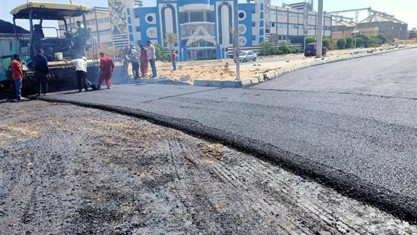 طريق بمدينة العبور