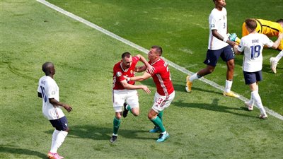 المجر تفرض التعادل على فرنسا في اليورو