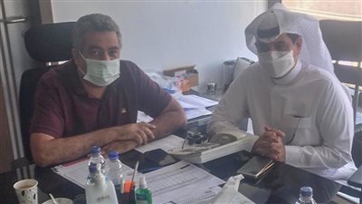 أحمد مجاهد يستقبل أمين عام الاتحاد العربي في الجبلاية