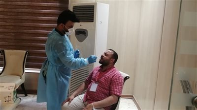 معرض بغداد للكتاب يجري مسحات الـ PCR مجانًا للزائرين